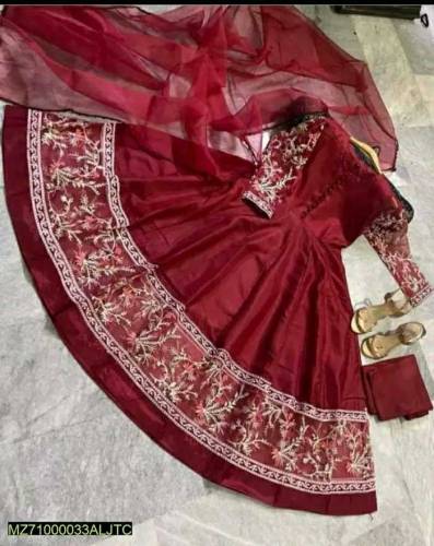 3pcs maxi dress amazing work  