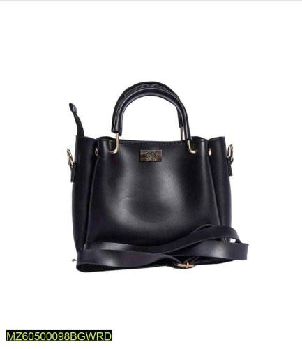 *Product Name*:  Women's PU Leather Plain Hand Bag*Product Description