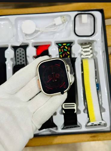 Ultra 10in1 Smart Watch with 10 Straps 