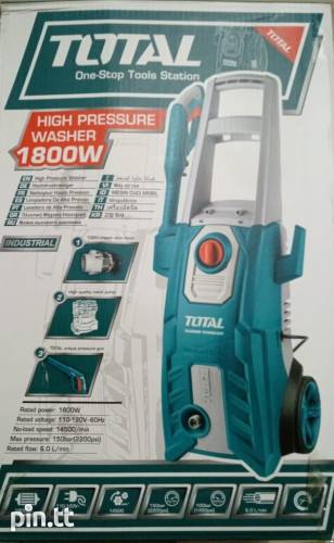 TOTAL industrial High Pressure Car Washer - 150 Bar - 2200 Psi