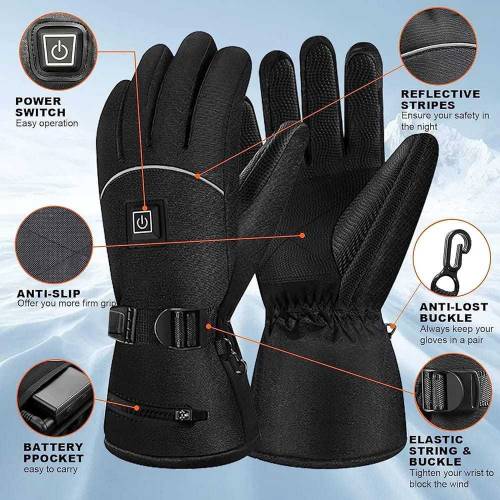 jkevow Heated Gloves 