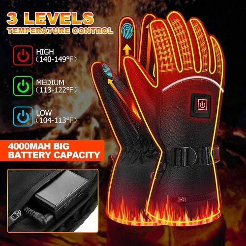 jkevow Heated Gloves 