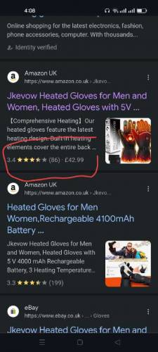 jkevow Heated Gloves 