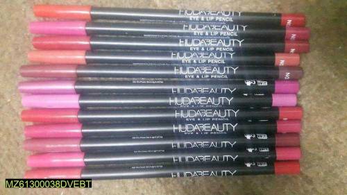 Smudge Proof Lip and eye pencils pack of 12 