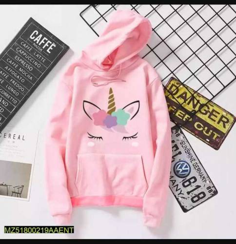 pack of 2 women's fleece printed hoodies 🤗