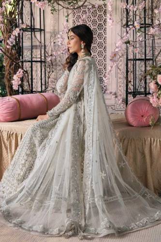 3 Pcs Unstitched Bridal Dress