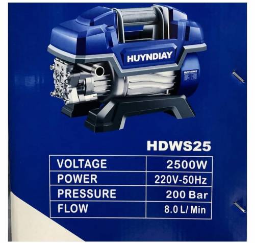 Hyundai High Pressure Car Washer - 200 Bar, Induction Motor