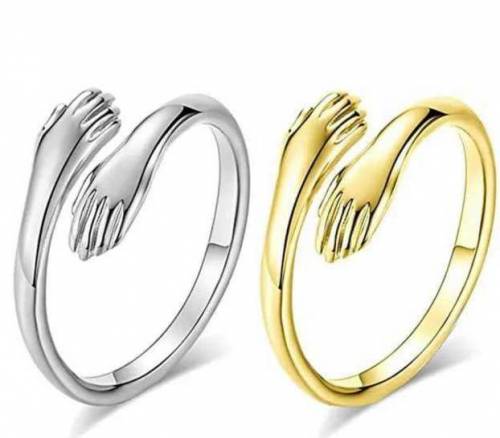 Couple Hug Rings