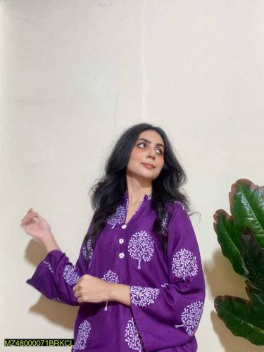 women printed suit
