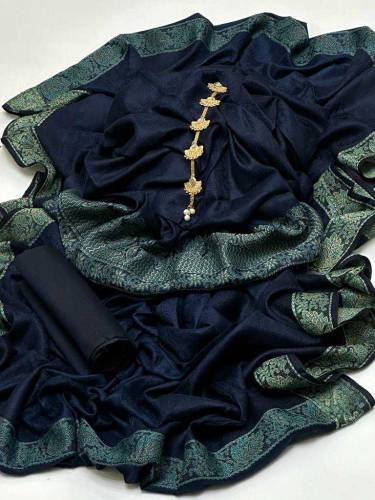 Winter Linen Jacquard 3pc Dress
