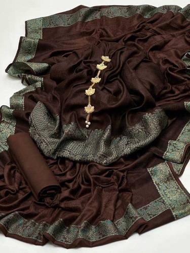 Winter Linen Jacquard 3pc Dress