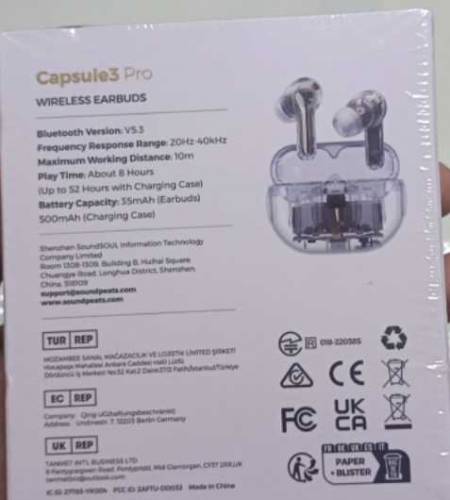 Soundpeats capsule 3 pro earbuds