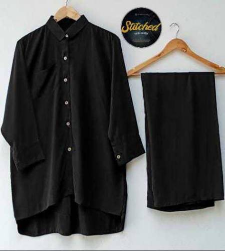 2 PCs stitch dress