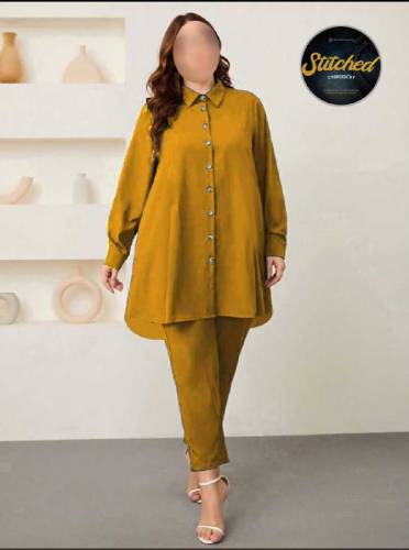 2 PCs stitch dress
