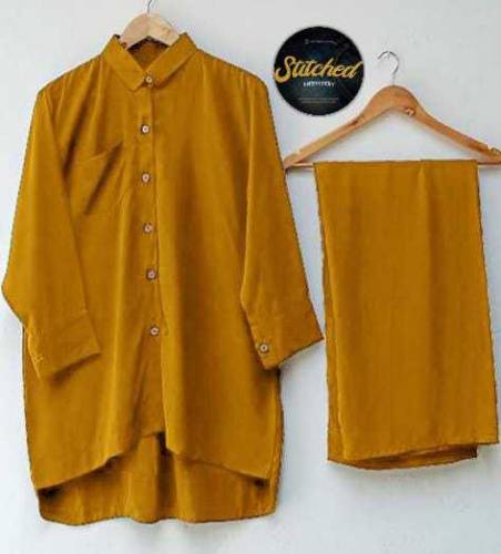 2 PCs stitch dress