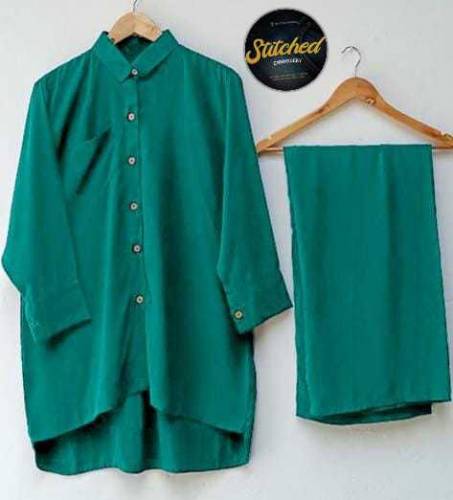 2 PCs stitch dress
