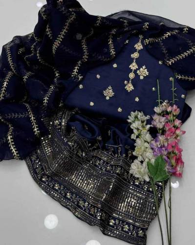 Just looking like A Waoo 3pcs fancy Tilla Embroidery 