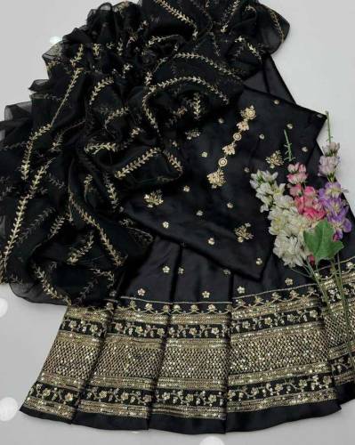 Just looking like A Waoo 3pcs fancy Tilla Embroidery 