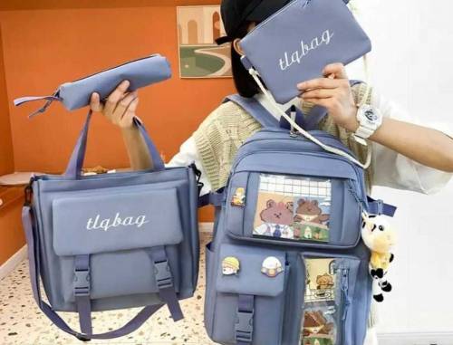 kids school bag, pack of 4