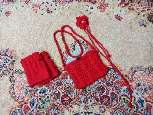 Baby girl crochet floral frok