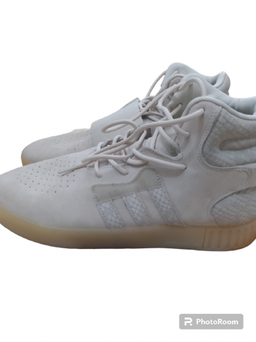 Adidas tubular invader beige color original shoes