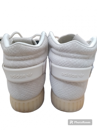 Adidas tubular invader beige color original shoes
