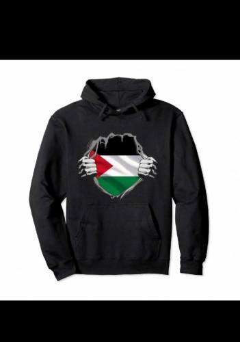 Cotton Palestine Pullover Hoodie Warm Hoodie Fashion