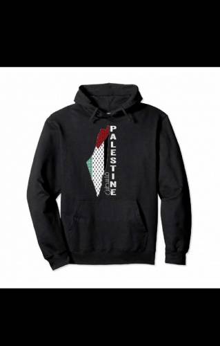 Cotton Palestine Pullover Hoodie Warm Hoodie Fashion