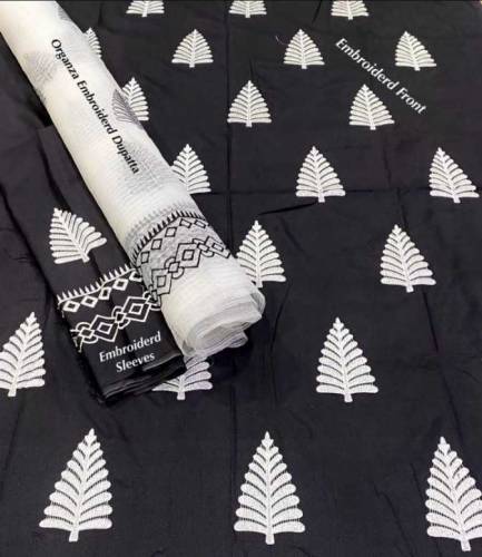 •  Fabric: Dhanak•  Shirt Front: Embroidered•  Neckline: Embroidered• 