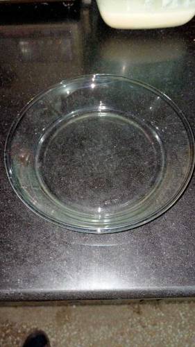 Glass Plates(can be used as Bowl), Great For Microwave Purpose