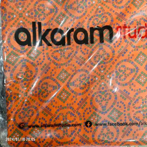 2 PC unstitched lawn  fabric for sale 