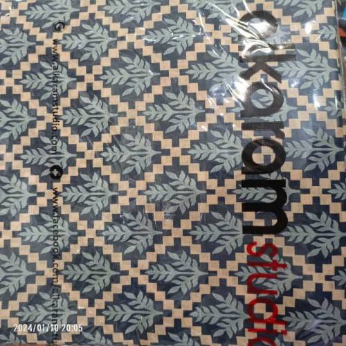 2 PC unstitched lawn  fabric for sale 