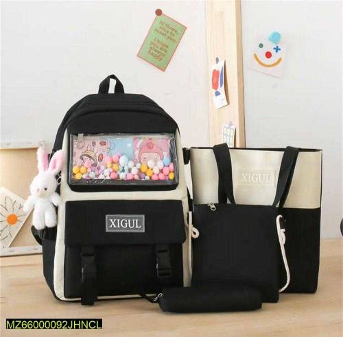 4pcs backpack 