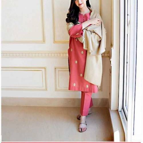 •  Fabric: Dhanak•  Shirt: Front Dhanak With Embroidered Patch•  Trous