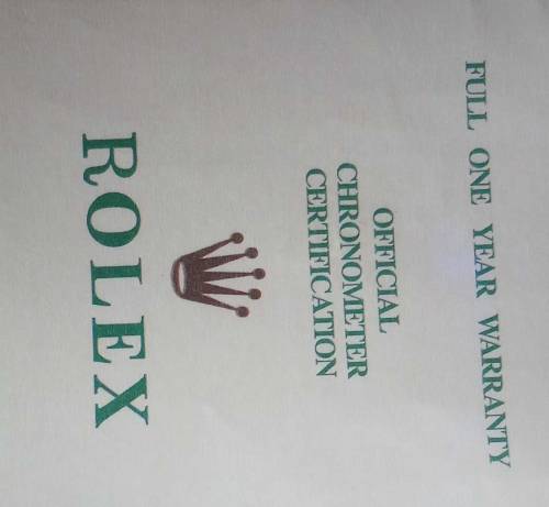 Montres Rolex S. A. 