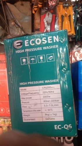 ECOSEN EC-Q6 High Pressure Car Washer - 220 Bar - 3000 Psi