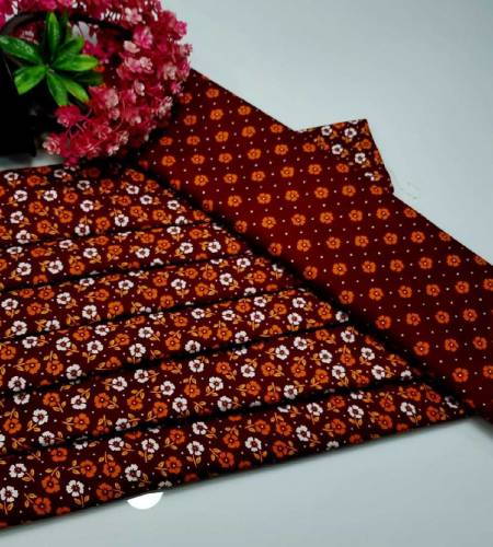 Denim Khaddar Digital Print 2 Pc Suit 