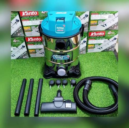 Original TOTAL Wet & Dry Vacuum Cleaner - 30 Liter Dust Capacity
