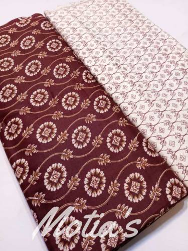 Cotton 2 pc Unstitched Collection 