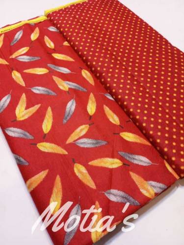 Cotton 2 pc Unstitched Collection 