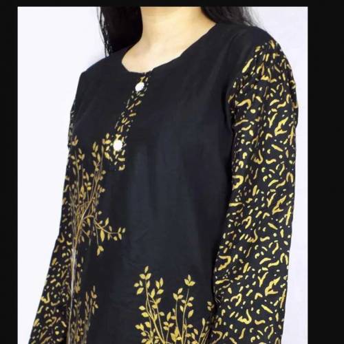2 Pcs Women's Stitched Linen Printed Suit