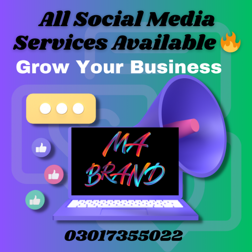 All Social Media Services Available