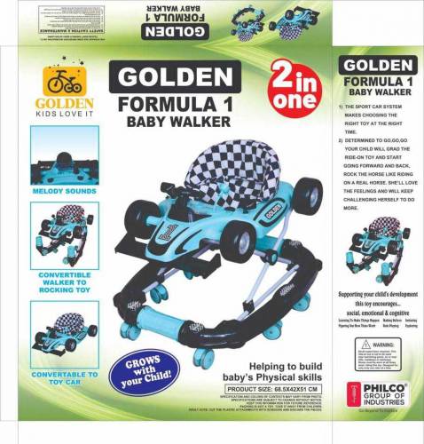 Baby Walker And Rocker with Music (03145156658) 