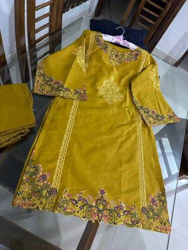 Cut workHeavy embd Wither cotton