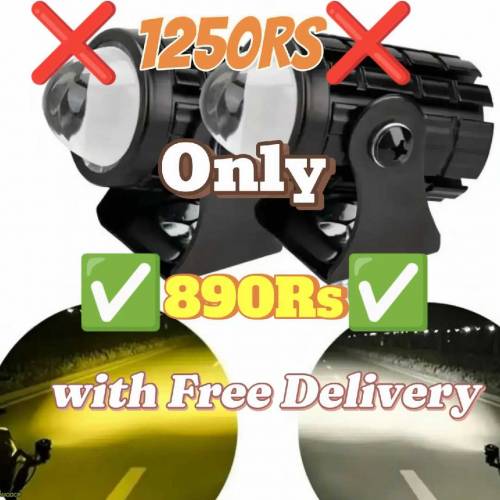 Universal Fog Light with free delivery 