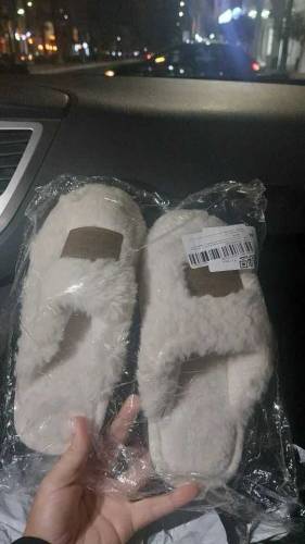 Home Cotton Comfortable Warm slides