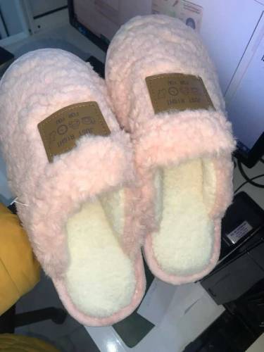 Home Cotton Comfortable Warm slides
