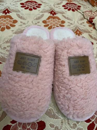 Home Cotton Comfortable Warm slides