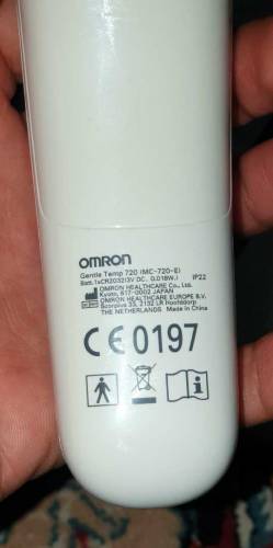 Omron MC720 Digital 3 in 1 Infrared Forehead Thermometer