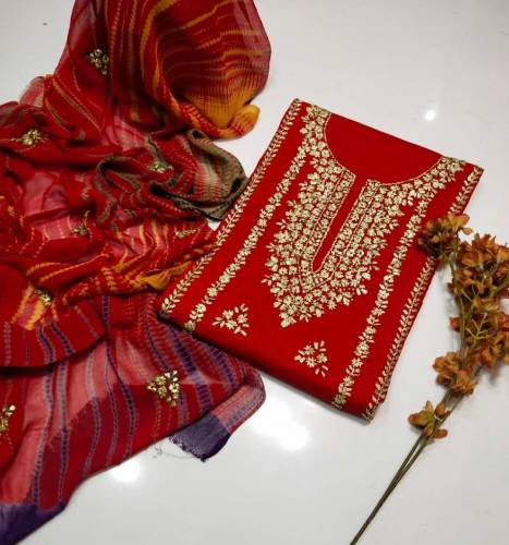 3pc Lawn embroidered suit 